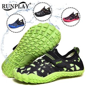 Childrens beach wading shoes quick drying water sports shoes drainage barefoot Aqua shoes childrens swimming diving fishing surfing sandals 240424