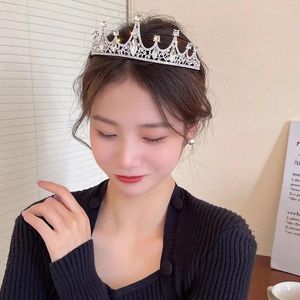 Hair Clips Fashion Bridal Headwear Crown Classic Tiaras for Women's Weddings Birthday Parties Bechaque Rhinestones Crownr