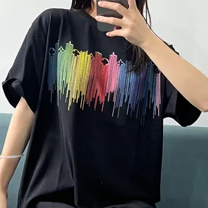 Women's Cotton designer T-Shirt mens Classic European and American Style, Comfortable and Breathable, Asian Size