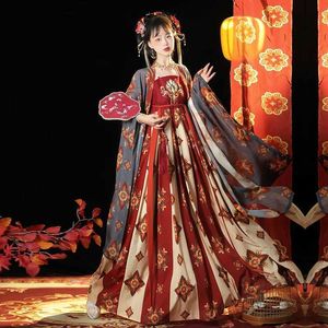 Ethnic Clothing Tang Dynasty Hanfu Traditional Chinese Queen Womens Hanfu Clothing Stage Outfit Cosplay Stage Wear Costume Empress Suit