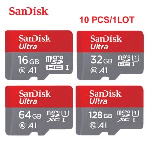 Studio 10pcs/Lot Micro SD Card 512GB 256GB 128GB 64G MicroSDXC Карта памяти 32 ГБ 16 ГБ MicroSDHC Class10 U1 для планшета/смартфона