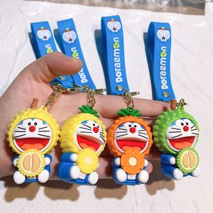 Dekompression Spielzeug Ananas -Durian -Serie Anhänger Keychain Crane Machine Geschenk