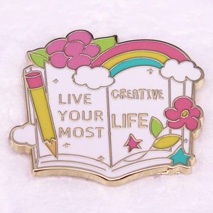 books movie film quotes badge Cute Anime Movies Games Hard Enamel Pins Collect Cartoon Brooch Backpack Hat Bag Collar Lapel Badges S100080059