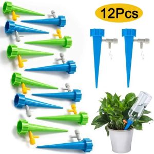 KIT 1/12 pezzi Kit autoassicudo Dispositivo di irrigazione automatica Sistema di irrigazione a goccia per planimetrie per planimetrie.