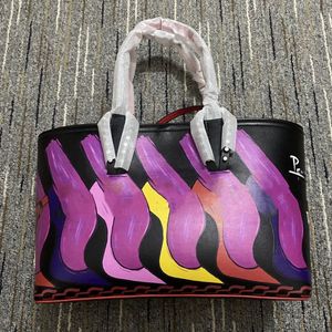 Designer Rivet Bag Red Bottom Y2K Handväskor stor kapacitetsväska Hög klackar Totes Väskor axelhandväska Multicolor Clbag Women Reticule Chain Totes iPad Portfölj