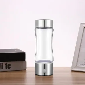 Wine Glasses Hydrogen Water Cup Portable Bottle Generator For Home Office Rechargeable Ionizer 420ml Hydrogen-rich