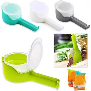 Table Mats 1pcs Snack Sealing Clamp Safety Easy To Use Convenient Kitchen Food Clip Bag Reliable Storage Gadgets Multifunction O4H0