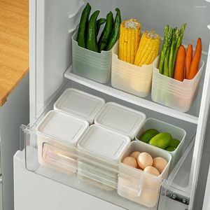 Storage Bottles Freshness-locking Solution For Fridge Maximize Space With Odor-free Food Grade Refrigerator Fruits