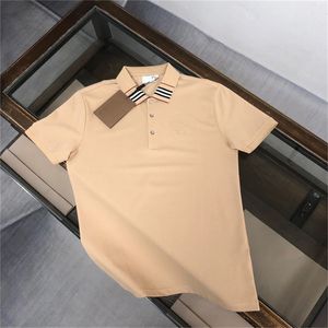 男性用の夏のTシャツTOPSレタープリントTシャツメンズレディーススリーブティーポロスサイズ半袖で印刷ダブルコットンB10