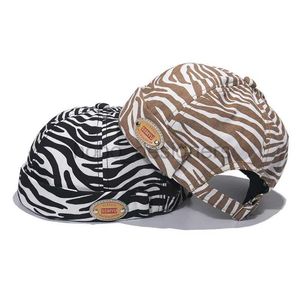 Czapki czapki/czaszki Nowe modne damskie czapki męskie czapki Casual Print Sailor Cap Hat bez brzegi dla mężczyzn D240429