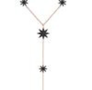 Anlände Sparking Star Charm Y Form Long Lariat Link Chain Halsband för sexiga kvinnor Guldfärg Fashion Wedding Jewelry Gifts 201214073951