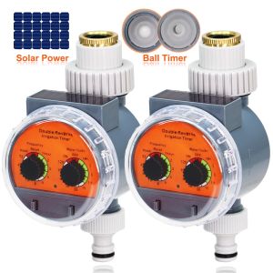 Decorações Muciakie tipo A Válvula de válvula de energia solar Timers de jardim doméstico Irrigação Irrigação Automática Controlador Água 1/2 3/4 '