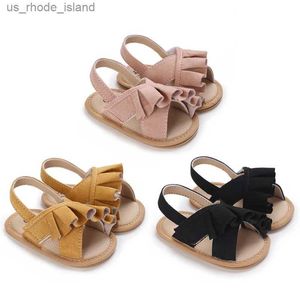 Сандалии Baby Girl Sandals Симпатичные дышащие не скользящие дошкольные туфли новорожденные первые прогулки по крикету 0-2 года