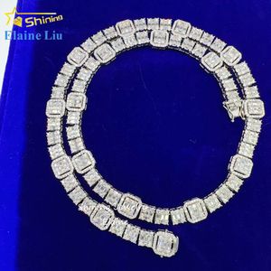 Wholesale Price Hip Hop Jewelry Sterling Sier Vvs Moissanite Custom Necklace