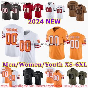 Custom S-6XL Fai da te 6xl 6 Bakermayfield Football Jersey 13 Mikeevans 62 Grahambarton LavontedAvid Tombrady Rachaadwhite Devinwhite Chrisgodwin Kyletrask Vitavea