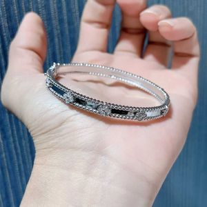 Дизайнерский браслет мода роскошные украшения для влюбленных серебряный калейдоскоп Благородный модный и с обыкновенным