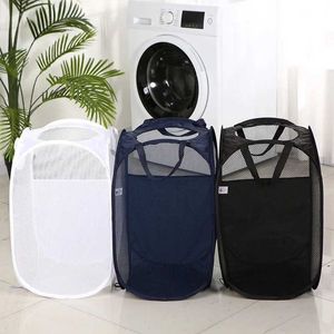 Корзины для хранения сетчатая корзина для складки корзины для хранения в ванной комнате для хранения одежды с прочными ручками