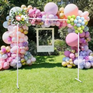 Decorations Square Metal Table Arch Garden Arbor for Garden, Indoor and Outdoor, Party Decoration, Easy Assembly