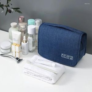 Storage Bags Case Washbag Large Bathroom Waterproof Makeup Women Travel Hanging Portable Cosmetic Bag Capacity