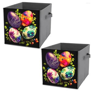 Сумки для хранения складные коробки пасхальные яйца унисекс Три Бленд Связок Организатор Танка