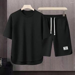 Tracce da uomo set di abbigliamento sportivo per adulti Stampa 2D Weather Simple rinfrescante Light Light traspirante per il tempo libero Summer Universal