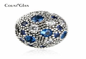 FIT BRACELTE 2017 SUMPLAR NOVAS ESTRELAS COSMicas azuis Flipe Flipe Biço para jóias Fazendo 925 STERLING Silver Decorative Stopper Bead7049167