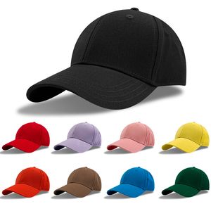 22 Pure Cotton High Quality Baseball Hat Hardtop Men's and Women's Solid Color Sunscreen Hat High end Sunshade Duck Tongue Hat