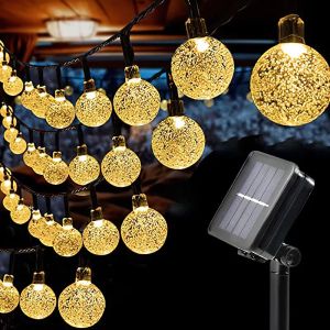 Decorations LED String Light Solar Fairy Lights 5m 20LED Warm Light Waterproof Outdoor Garden Wedding Decoration Christmas Lamp