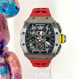 Designer Mechanical Watch Luxury Men's Watches Sports Watches Series RM11-03 Automatic Mechanical Watch Swiss World Famous Watch Person Billionaire Entry Ticket1