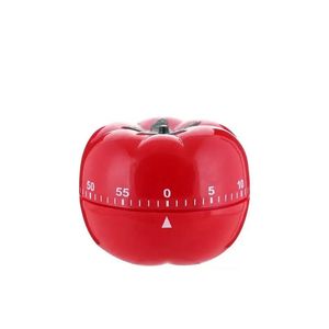 Kitchen Timers Creative Mechanical Cooking Timer Abs Tomato Shape For Home 60 Minutes Alarm Countdown Tool Wholesale Drop Delivery G Dhcde