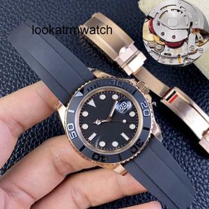 Automatyczny zegarek RLX Clean Factory Super Quality Mens Watches Style 40 mm Rose Gold Case Master 3135 Automatyczny szafir szklany