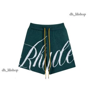 Mens shorts rhude shorts homens calças de calças rhude shorts homens designer curto verão moda moda seca de alta qualidade de alta qualidade