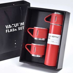 1 Conjunto 304 DoubleLayer aço inoxidável aço a vácuo de café com cerveja de vinho 500 ml Business de caneca de caneca isolada BOT 240415