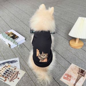 Лето питомец Новый модный бренд милый печатный жилет кошка/собака Маленькая и средняя