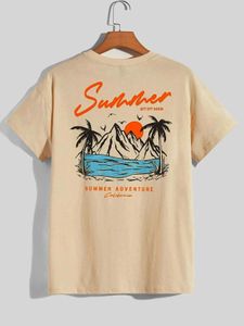 メンズTシャツの夏は再び冒険冒険