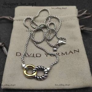 Dy Men Ring Anello di gioielli David Yurma per donna designer Silver Dy Necklace Mens Luxury Women Gioielli Boy Lady Gift Party David Yurma Necklace 1945