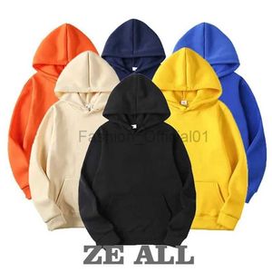 Herren Hoodies Sweatshirts Fashion Herren Hoodie Casual Hoodies Pullovers Sweatshirts Herren Top Solid Color Hoodies Sweatshirt D240429