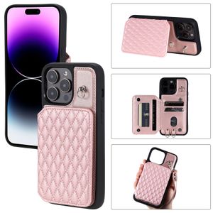 Shockproof Phone Cases for iPhone 15 14 13 12 11 Pro Max XR 7 8 Plus Solid Color PU Leather Woman Style Multi Card Slots Stand Case with Hand Strap and Shoulder Strap