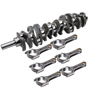 MaxPeedingrods 4340 Crankaxel + Anslutningsstavar Set för Lexus Toyota Supra Jaz80 2JZ 2Jzge 2Jzgte Engine Crankshafts till salu