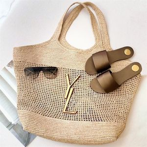 Specchio di qualità Rive Gauche Raffias Banch Bance Bags Borse di lusso Summer Shume Shopper Spalla Shopper Tote Bot Fashi