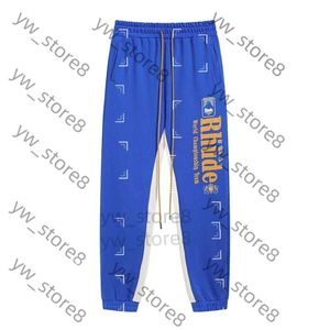 Calça rhude designer calças rhude calças homens designerspantes de moletom homens mulheres casuais calças de fitness calças masculas pista de calças 6643