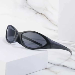 Sunglasses New Men Outdoor Cycling Fashion Women Sports Sunshade Sun Glasses Vintage Male Windbreak Eyewear UV400 Oculos H240429