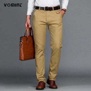 Men's Pants Mens pants cotton casual stretch mens high-quality 4-color plus size set 42 44 46 Q240429