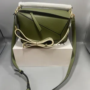 Bolsa de crossbody de ombro único feminino de uma bolsa de grife