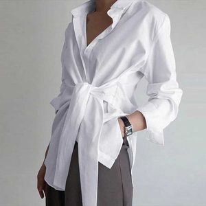 Bluzki damskie koszule Slim Button Biała koszula Kobiety moda moda biuro dama koszula luźna długa bluzka bluzka żeńska koronkowa koronkowa bluzka 18659 y240426