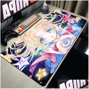 Mouse Pads Bilek Rests Sailor Moon Pad Paspas Mousepad XXL Masa Masası Bilgisayar ve Offi