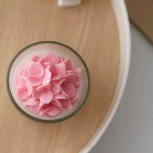 Świece hortensja kwiat silikonowa pleśń świeca do świec produkująca kwiat saop formy dekoracja domu ręcznie robione materiały