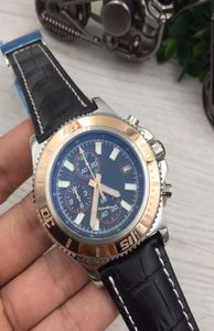 8 stili di qualità Nuovi orologi uomini Superocean II Heritage 46 Cinture in pelle Watch Chronograph Chronograph Mens Owatches232x3302697