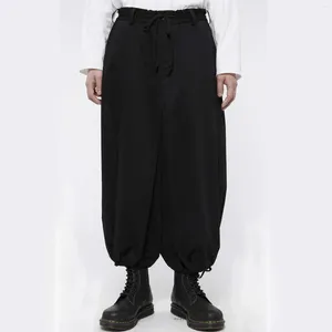 Men's Pants Spring And Summer Loose Bloomers Casual Fashion Octagonal Skirt Tide Dark Bound
