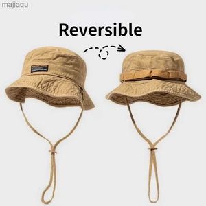 Caps Chapéus Unissex reversível Chandeiro Chandeiro para homens Verão Japonês Chapé